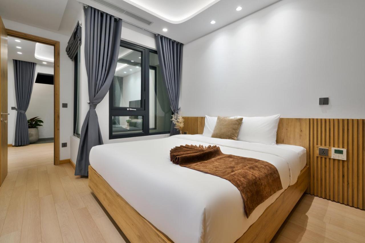 The Galaxy Home Doi Can Hotel And Apartment Hanoi Eksteriør billede