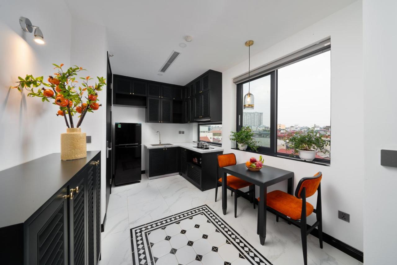 The Galaxy Home Doi Can Hotel And Apartment Hanoi Eksteriør billede