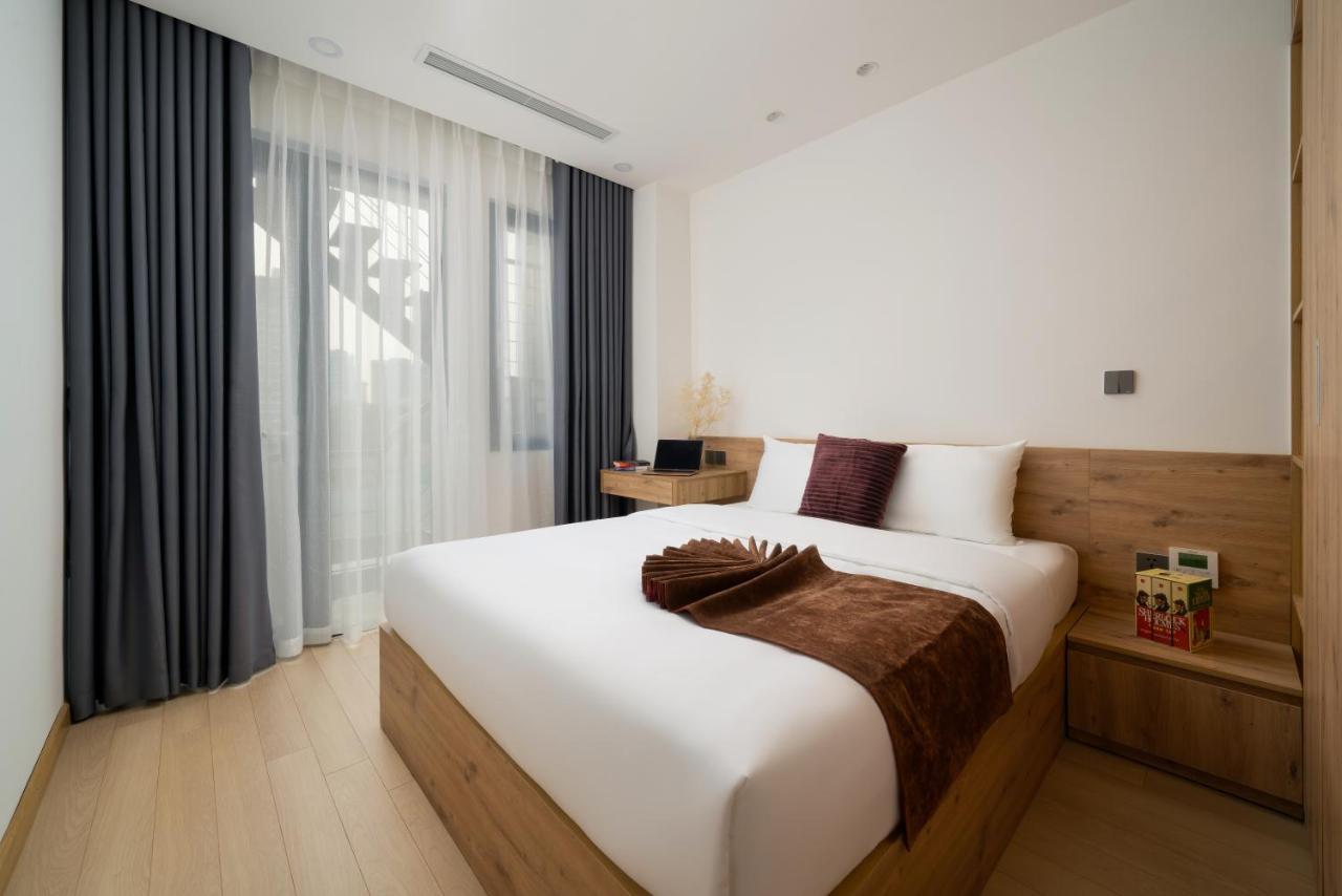 The Galaxy Home Doi Can Hotel And Apartment Hanoi Eksteriør billede