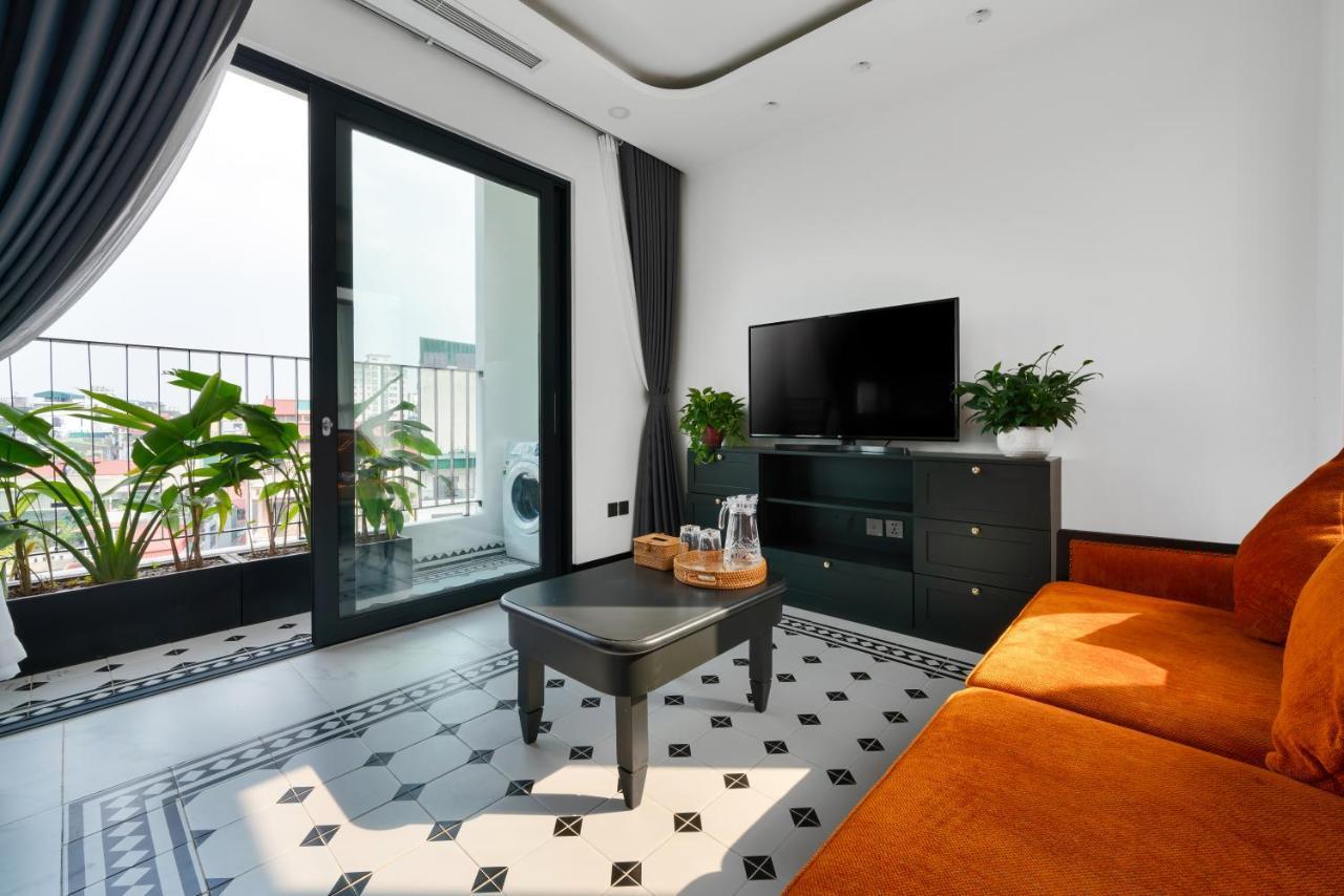 The Galaxy Home Doi Can Hotel And Apartment Hanoi Eksteriør billede
