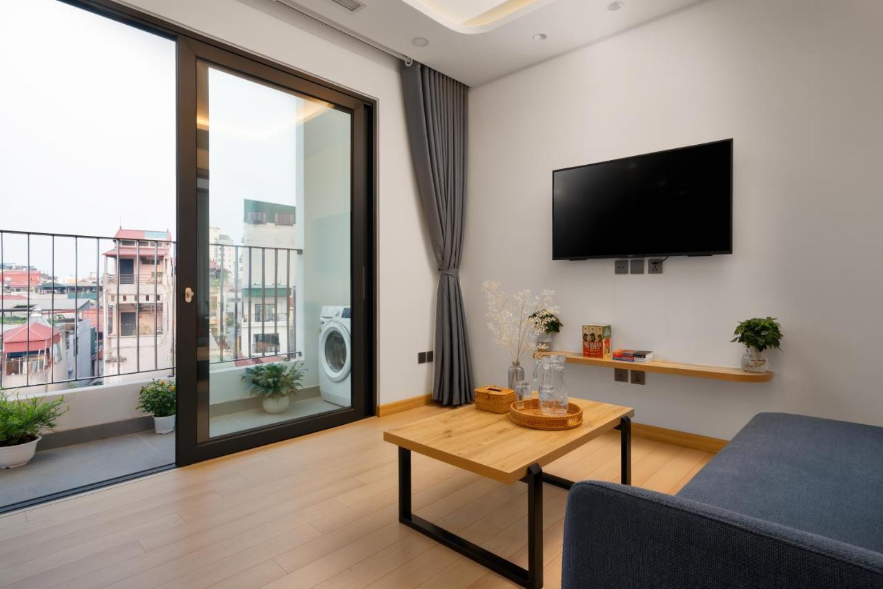 The Galaxy Home Doi Can Hotel And Apartment Hanoi Eksteriør billede